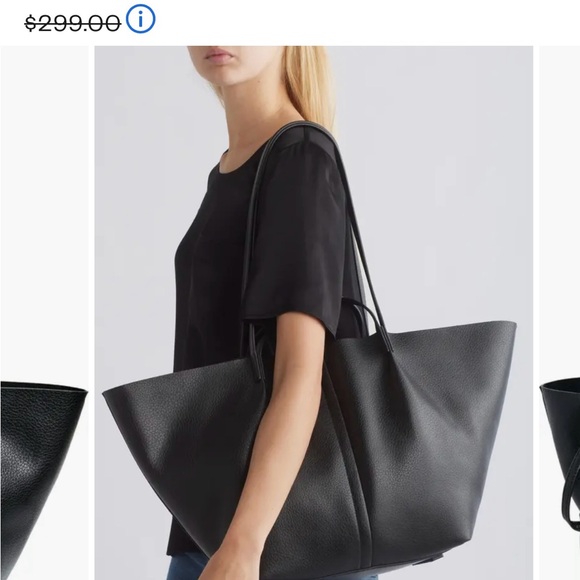 All Saints Hannah Leather Tote - Picture 6 of 9